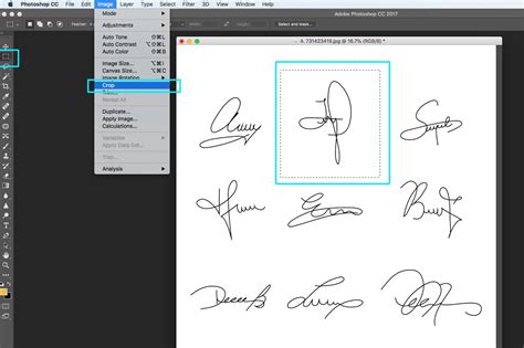 How to Make a Signature in Photoshop .